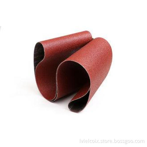 150mm x 1219mm Aluminum Oxide Sanding Belts Grit P220 With